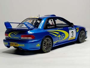 SUBARU IMPREZA S6 WRC -2000 OTTO 1:18 — фото 4