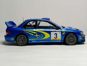 SUBARU IMPREZA S6 WRC -2000 OTTO 1:18 — фото 5
