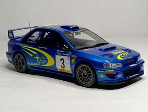 SUBARU IMPREZA S6 WRC -2000 OTTO 1:18 — фото 6