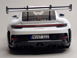 PORSCHE 911 GT3 RS - 2022 WHITE NOREV 1:18 — фото 6