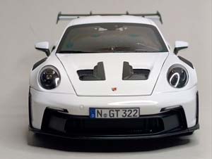 PORSCHE 911 GT3 RS - 2022 WHITE NOREV 1:18 — фото 8