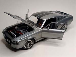 FORD MUSTANG ELEANOR+ ФИГУРКА (НИКОЛАС КЕЙДЖ) 1:12 — фото 5