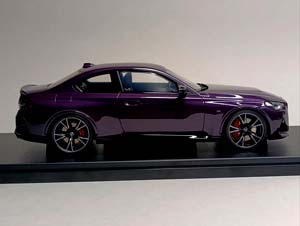BMW M240I -2023 THUNDERNIGHT MET. GT SPIRIT 1:18 — фото 5