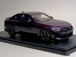 BMW M240I -2023 THUNDERNIGHT MET. GT SPIRIT 1:18 — фото 6