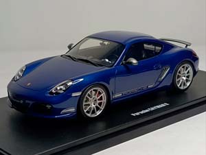 PORSCHE CAYMAN R BLUE 1:18 GT SPIRIT LIMITED