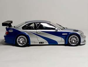 BMW M3 GT-R (E46) MOST WANTED 1:18 LIMITED — фото 4