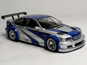 BMW M3 GT-R (E46) MOST WANTED 1:18 LIMITED — фото 6