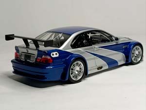 BMW M3 GT-R (E46) MOST WANTED 1:18 LIMITED — фото 8