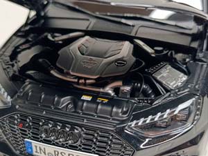 AUDI RS4 (B9) BLACK 1:18 KILOWORKS — фото 4