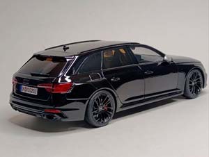 AUDI RS4 (B9) BLACK 1:18 KILOWORKS — фото 6