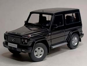 MERCEDES G500 G CLASS BLACK 1:18 AUTOART
