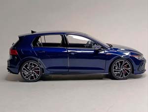VW VOLKSWAGEN GOLF GTI -2021 BLUE 1:18 NOREV — фото 6