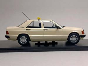 MERCEDES 190 TAXI- 1993 (W201) 1:18 TRIPLE9 — фото 5