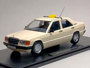 MERCEDES 190 TAXI- 1993 (W201) 1:18 TRIPLE9