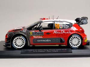 CITROEN C3 WRC 2018 MONTE CARLO 1:18 NOREV — фото 2
