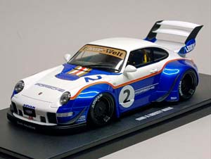PORSCHE 911 (993) 2023 RWB + LIBERTY WALK 1:18