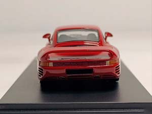 PORSCHE 959 1987 RED 1:43 LOOKSMART ITALY — фото 4