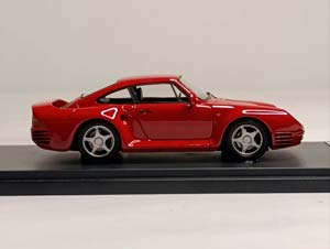 PORSCHE 959 1987 RED 1:43 LOOKSMART ITALY — фото 7