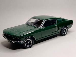 FORD MUSTANG GT FASTBACK BULLITT 1968 KKSCALE 1:12