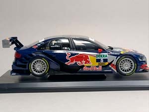 AUDI A4 DTM 2009 RED BULL 1:18 NOREV — фото 6