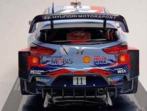HYUNDAI I20 COUPE WRC #11 2020 IXO 1:18 — фото 4