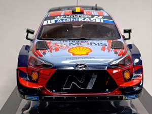 HYUNDAI I20 COUPE WRC #11 2020 IXO 1:18 — фото 7