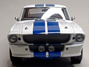 FORD MUSTANG SHELBY GT500 ELEANOR 1967 1:12 — фото 9