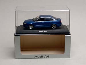 AUDI A4 (B7) BLUE 1:43 MINICHAMPS — фото 10