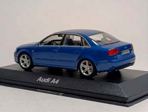 AUDI A4 (B7) BLUE 1:43 MINICHAMPS — фото 5