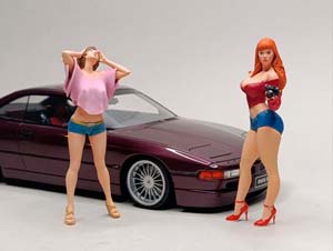 ФИГУРКА "ДЕВУШКА" (2ШТ) ДЛЯ ДИОРАМЫ И ТД.1:18 — фото 4