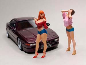 ФИГУРКА "ДЕВУШКА" (2ШТ) ДЛЯ ДИОРАМЫ И ТД.1:18 — фото 5