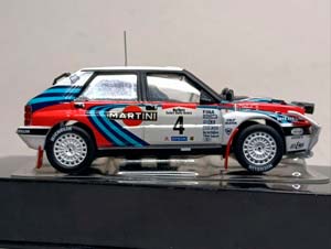 LANCIA DELTA INTEGRATE 16V #4 IXO 1:43 — фото 6
