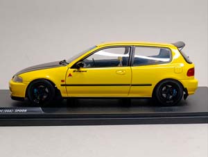 HONDA CIVIC (EG6) -SPOON 1991 SOLIDO 1:18 — фото 4