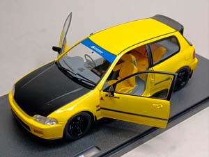 HONDA CIVIC (EG6) -SPOON 1991 SOLIDO 1:18 — фото 2