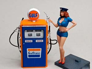 БЕНЗОКОЛОНКА TOKHEIM 350 "GULF" 1954 1:18 — фото 6