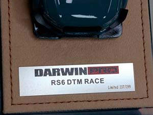 AUDI RS6 DTM RACE DARWIN PRO 1:43 GLM — фото 9