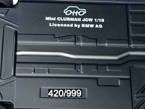 MINI CLUBMAN F54 JSW 2021 OTTOMOBILE 1:18 — фото 9