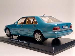 MERCEDES S500 W140 HELLBLAU MET. 1:18 NOREV — фото 3