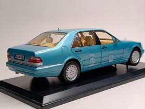 MERCEDES S500 W140 HELLBLAU MET. 1:18 NOREV — фото 5