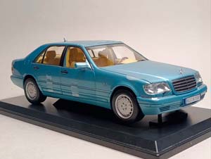 MERCEDES S500 W140 HELLBLAU MET. 1:18 NOREV — фото 7