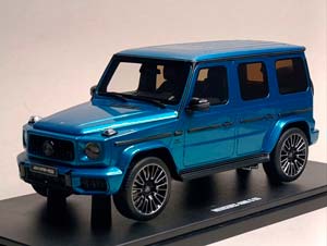 MERCEDES G63 AMG 2024 HELLBLAU 1:18 GT SPIRIT