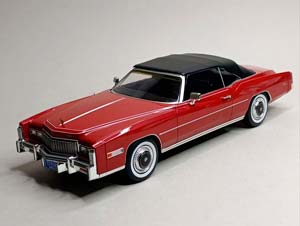 CADILLAC ELDORADO CABRIO RED 1:18 MCG