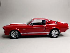 FORD MUSTANG SHELBY GT 500 KK SCALE 1:12 — фото 3