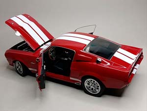 FORD MUSTANG SHELBY GT 500 KK SCALE 1:12 — фото 4