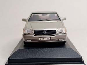 MERCEDES CL 600 SEC 1:43 MINICHAMPS — фото 7