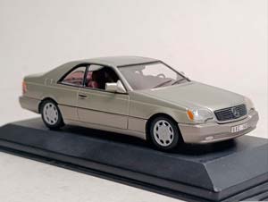 MERCEDES CL 600 SEC 1:43 MINICHAMPS — фото 8