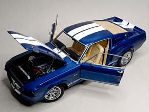 FORD MUSTANG SHELBY GT 500 KK SCALE 1:12 — фото 2