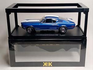 FORD MUSTANG GT FASTBACK 1968 KK SCALE 1:18 — фото 10