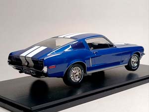 FORD MUSTANG GT FASTBACK 1968 KK SCALE 1:18 — фото 4