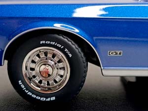 FORD MUSTANG GT FASTBACK 1968 KK SCALE 1:18 — фото 6